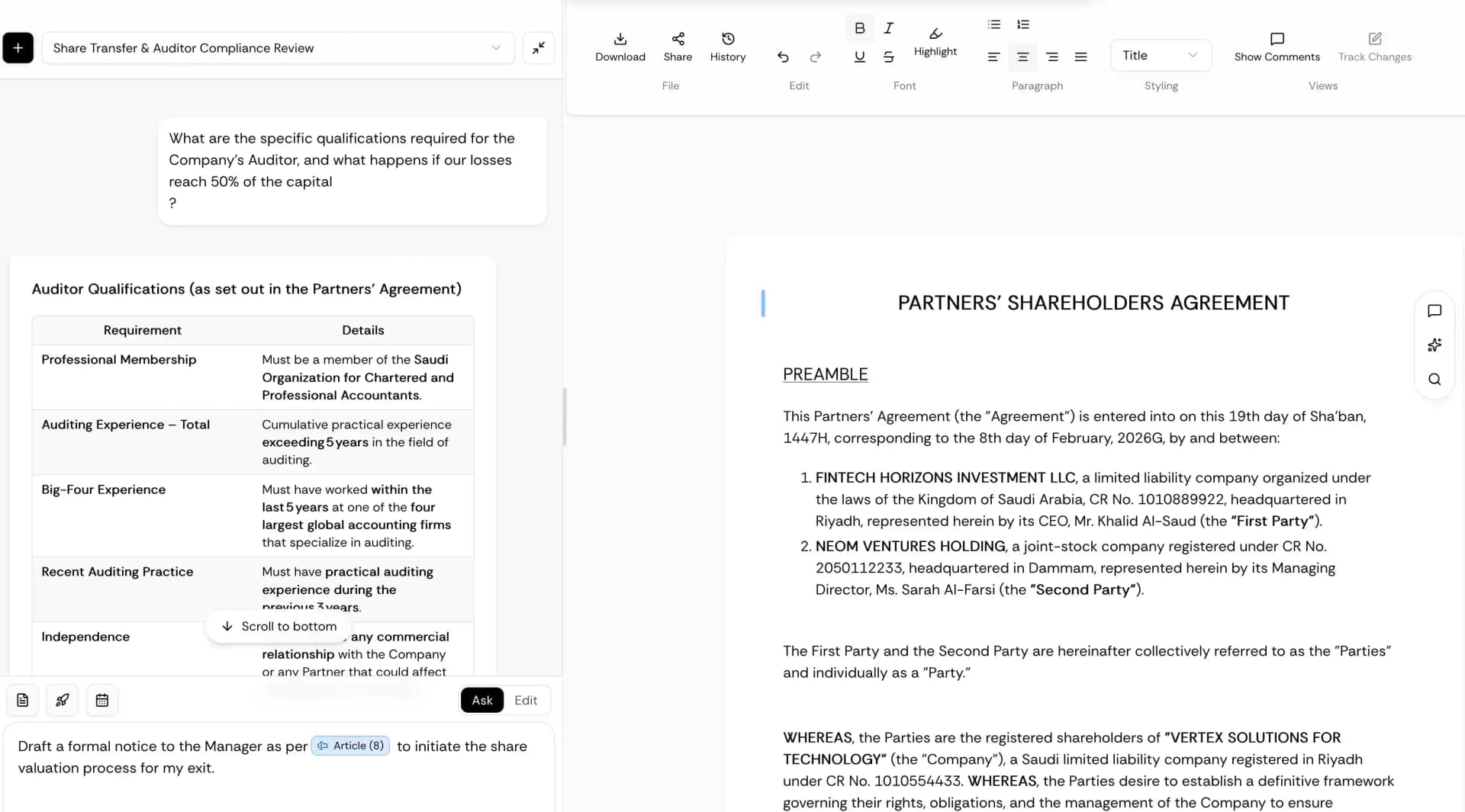Collaborative Drafting